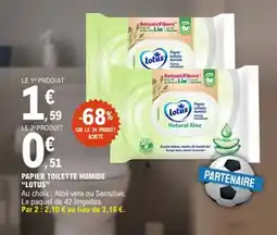E.Leclerc Papier toilette humide offre