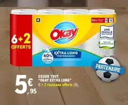 E.Leclerc OKAY Essuie tout extra long offre