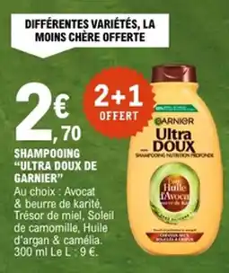 E.Leclerc ULTRA DOUX DE GARNIER Shampooing offre