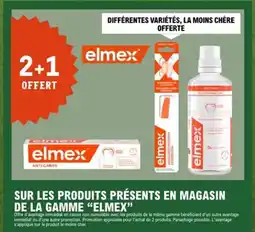 E.Leclerc ELMEX Sur les produits présents en magasin de la gamme offre