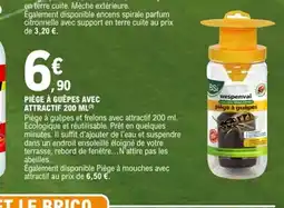 E.Leclerc Piège à guêpes avec attractif offre