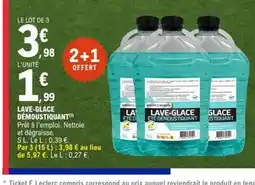E.Leclerc Lave-glace démoustiquant offre
