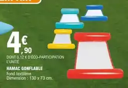E.Leclerc Hamac gonflable offre