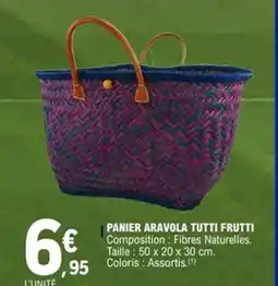 E.Leclerc Panier aravola tutti frutti offre