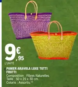E.Leclerc Panier aravola luxe tutti frutti offre