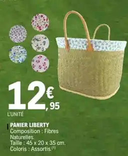 E.Leclerc Panier liberty offre