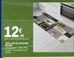 E.Leclerc Tapis green bistrot offre