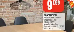 La Foir'Fouille SUSPENSION offre
