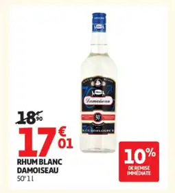 Auchan DAMOISEAU Rhum blanc offre
