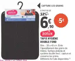 E.Leclerc Jardi TAPIS HYGIÈNE DOUBLE FOND offre