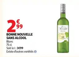Auchan BONNE NOUVELLE Sans alcool offre