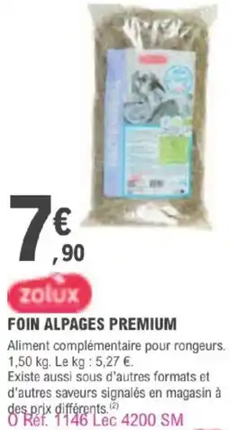 E.Leclerc Jardi FOIN ALPAGES PREMIUM offre