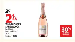 Auchan FESTILLANT Vin mousseux sans alcool offre