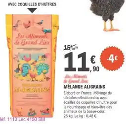 E.Leclerc Jardi MÉLANGE ALIGRAINS offre