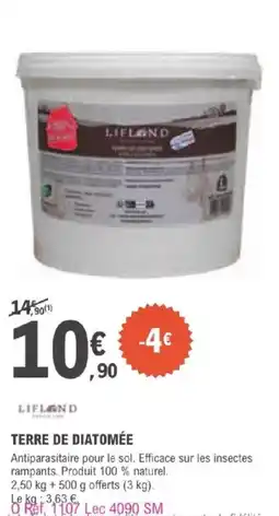 E.Leclerc Jardi TERRE DE DIATOMÉE offre