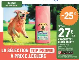 E.Leclerc Jardi CROQUETTES CHIEN ADULTE offre