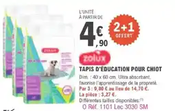 E.Leclerc Jardi TAPIS D'ÉDUCATION POUR CHIOT offre