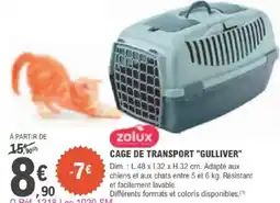 E.Leclerc Jardi CAGE DE TRANSPORT GULLIVER offre