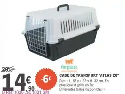 E.Leclerc Jardi CAGE DE TRANSPORT ATLAS 20 offre