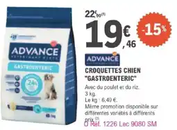 E.Leclerc Jardi CROQUETTES CHIEN GASTROENTERIC offre