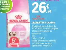E.Leclerc Jardi CROQUETTES CHATON offre
