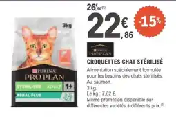 E.Leclerc Jardi CROQUETTES CHAT STÉRILISÉ offre