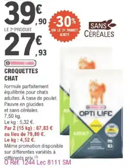 E.Leclerc Jardi CROQUETTES CHAT offre