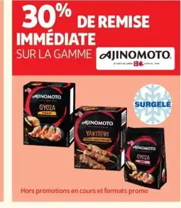 Auchan AJINOMOTO Sur la gamme offre