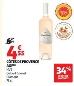 Auchan COLBERT CANNET Côtes de provence aop offre