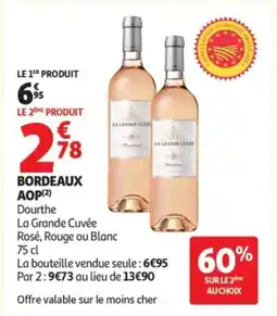 Auchan Bordeaux aop offre