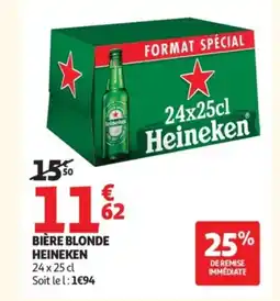 Auchan HEINEKEN Bière blonde offre