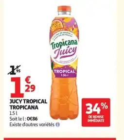 Auchan TROPICANA Jucy tropical offre