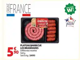 Auchan LES BRASERADES Plateau barbecue offre