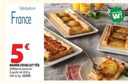 Auchan Bande feuillet tée offre