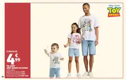 Auchan Tee-shirt bébé, enfant ou homme offre