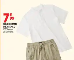 Auchan INEXTENSO Polo homme offre