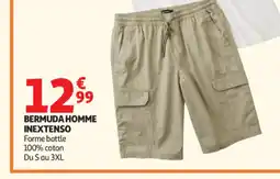 Auchan INEXTENSO Bermuda homme offre