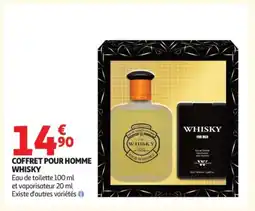 Auchan Coffret pour homme whisky offre