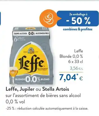 Leffe, Jupiler Ou Stella Artois