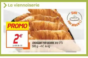 Netto Croissant Pur Beurre X10 offre
