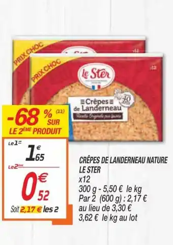 Netto Crêpes de Landerneau Nature offre