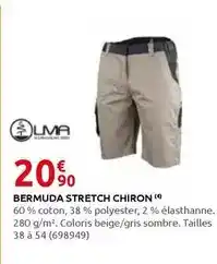 Rural Master Chiron - bermuda stretch offre