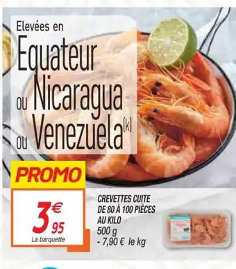 Netto Crevettes Cuite offre