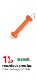 Rural Master Orange - poignée de barrière offre