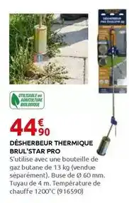 Rural Master Désherbeur thermique offre
