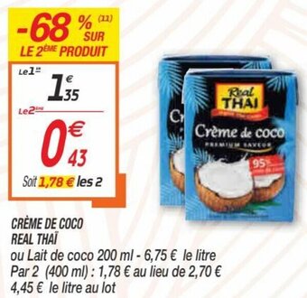 Netto Crème de Coco offre