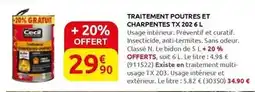 Rural Master Cecil - traitement pourres et charpentes tx206 l offre