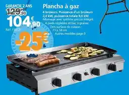 Provence Outillage Dim - plancha à gaz offre