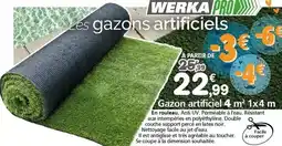 Provence Outillage Werka - gazon artificiel 4 m offre
