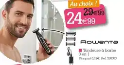 Kandy Rowenta - tondeuse à barbe offre